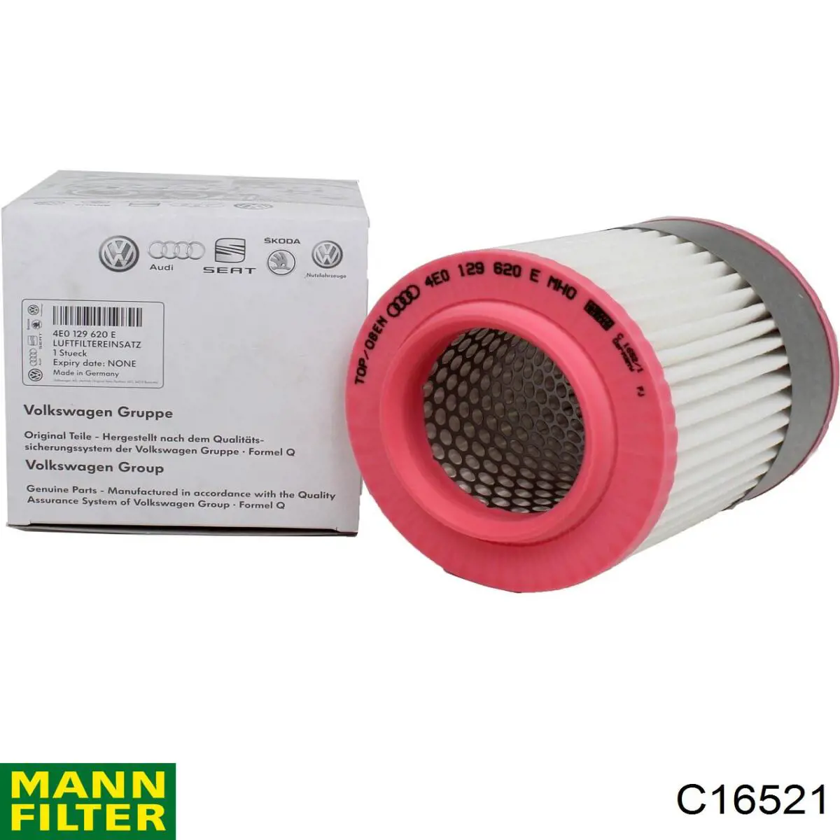 Compre C16521 Mann-Filter Filtro de ar