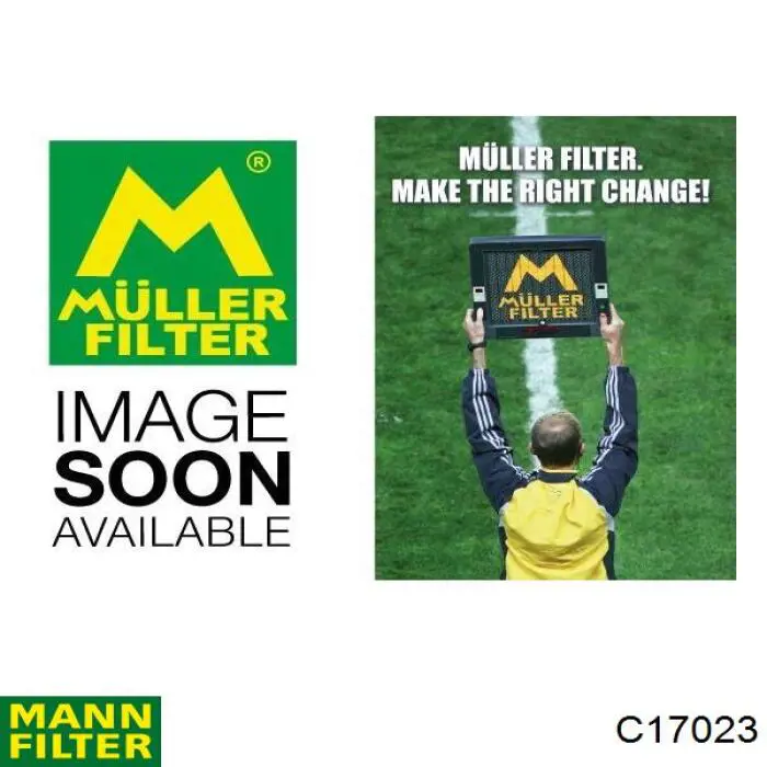 C17023 Mann-Filter Filtro de ar