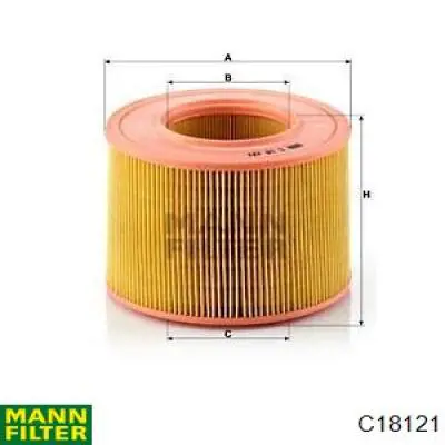 Filtro de ar Mann-Filter C18121 preço, a partir de 8,49 USD