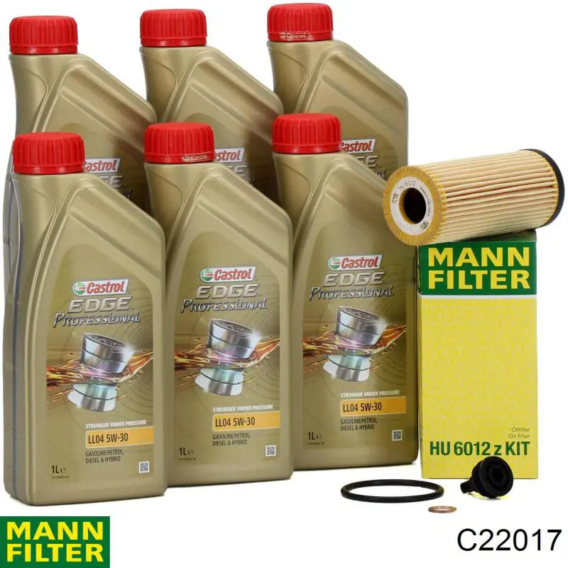 Filtro de ar Mann-Filter C22017 preço, a partir de 22,48 USD