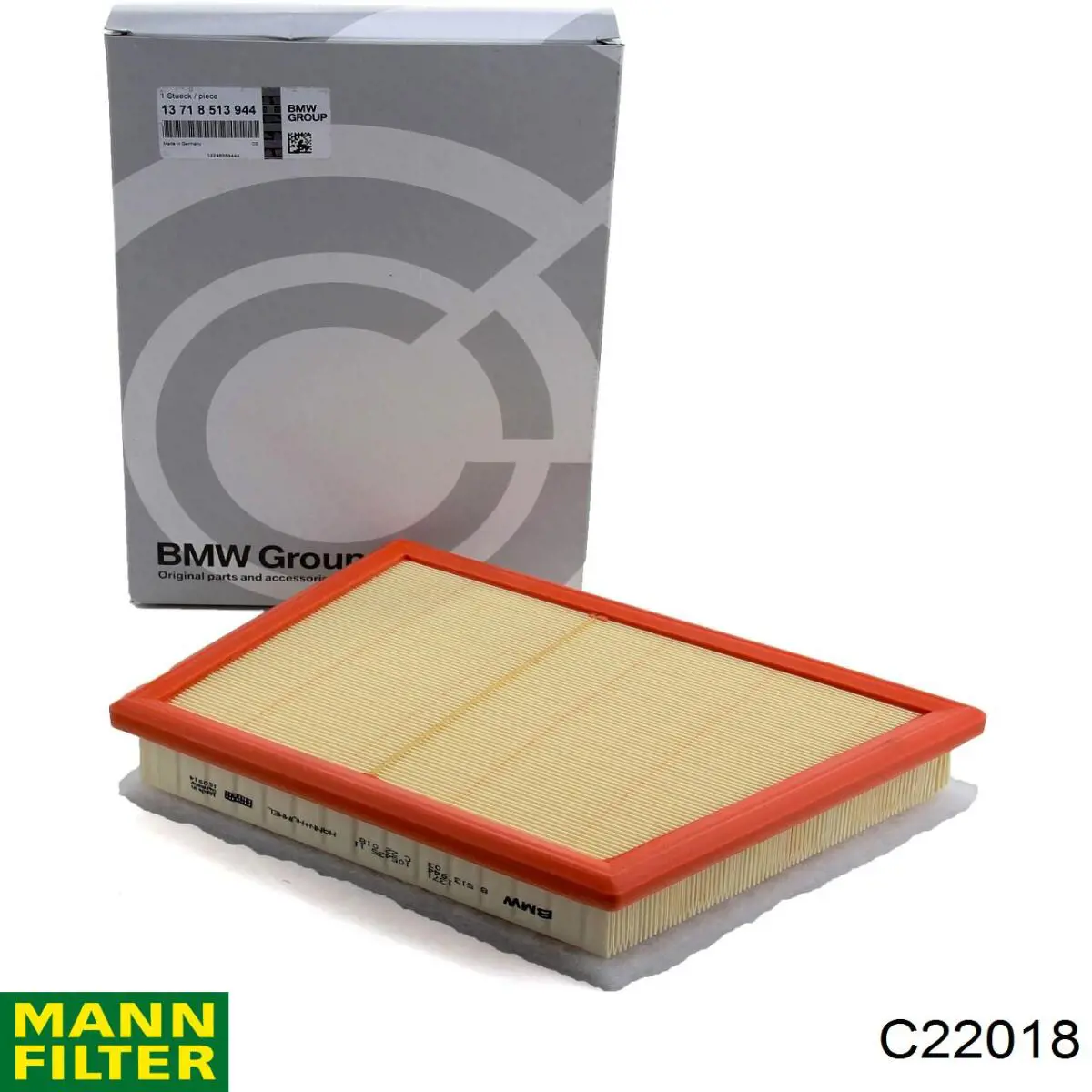 C22018 Mann-Filter Filtro de ar