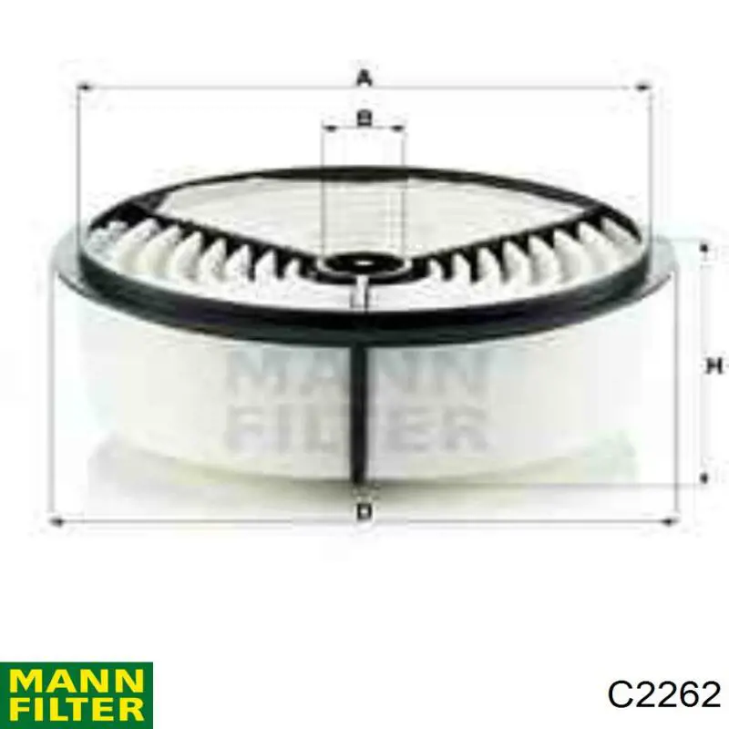 Filtro de ar Mann-Filter C2262 preço, a partir de 10,93 USD