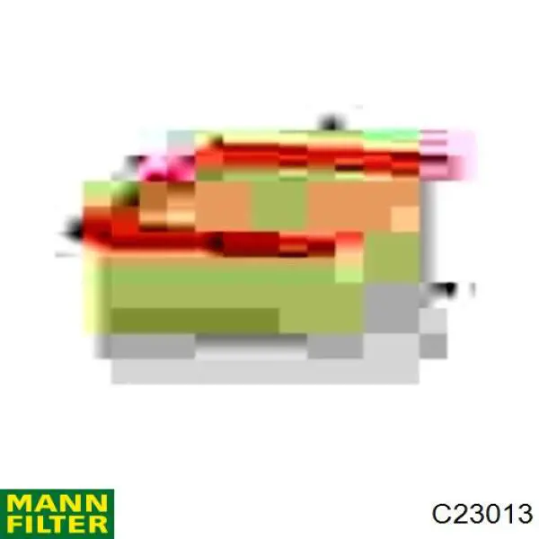 Compre C23013 Mann-Filter Filtro de ar