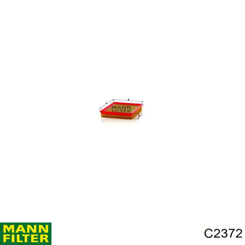 Filtro de ar Mann-Filter C2372 preço, a partir de 10,80 USD