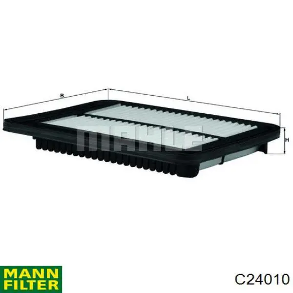Compre C24010 Mann-Filter Filtro de ar