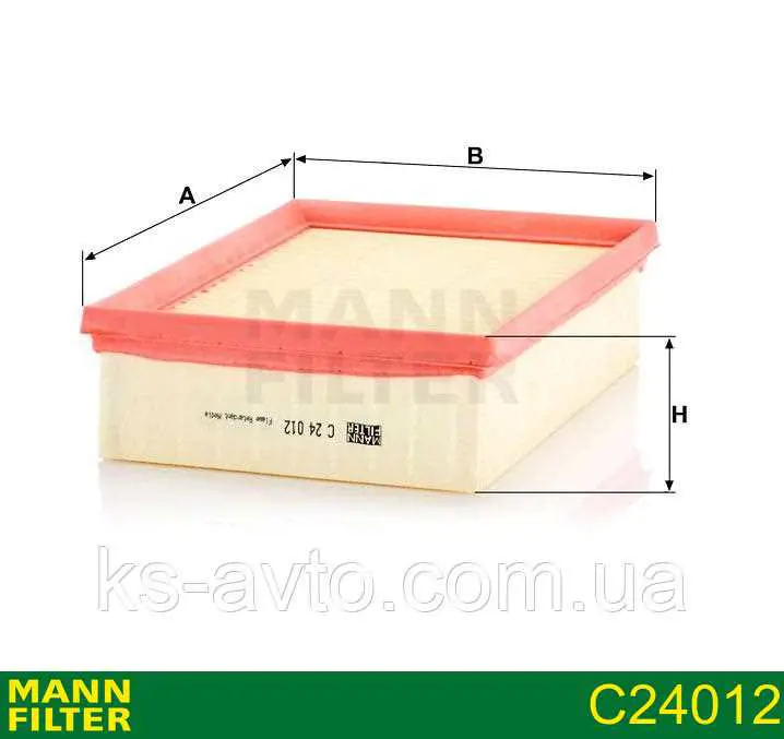 Filtro de ar Mann-Filter C24012 preço, a partir de 12,39 USD
