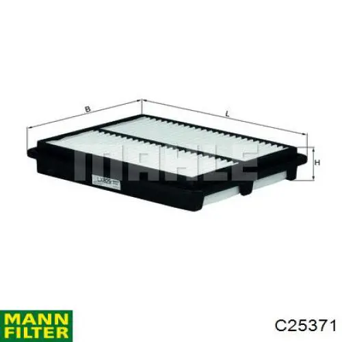 Filtro de ar Mann-Filter C25371 preço, a partir de 6,90 USD
