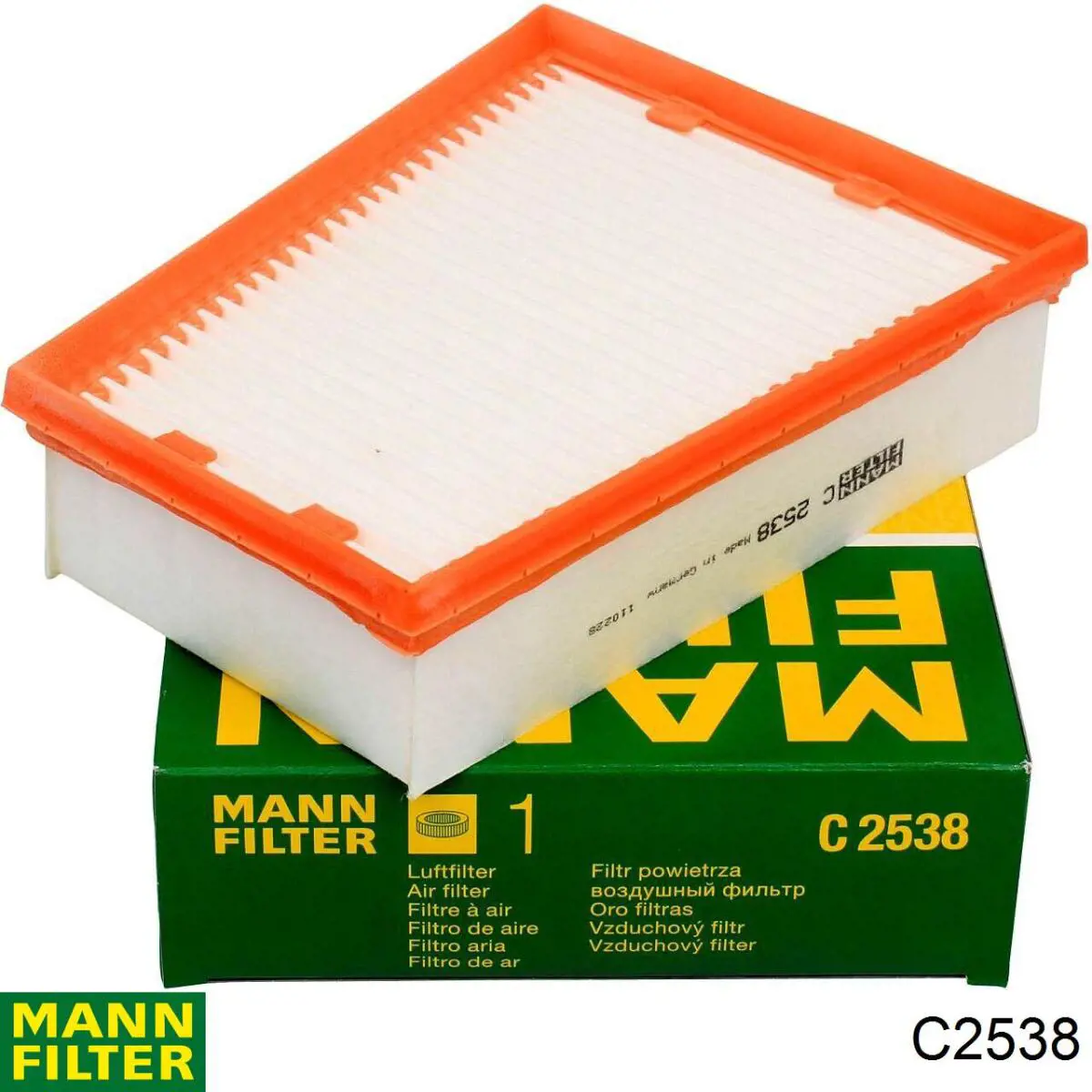 Filtro de ar Mann-Filter C2538 preço, a partir de 11,66 USD