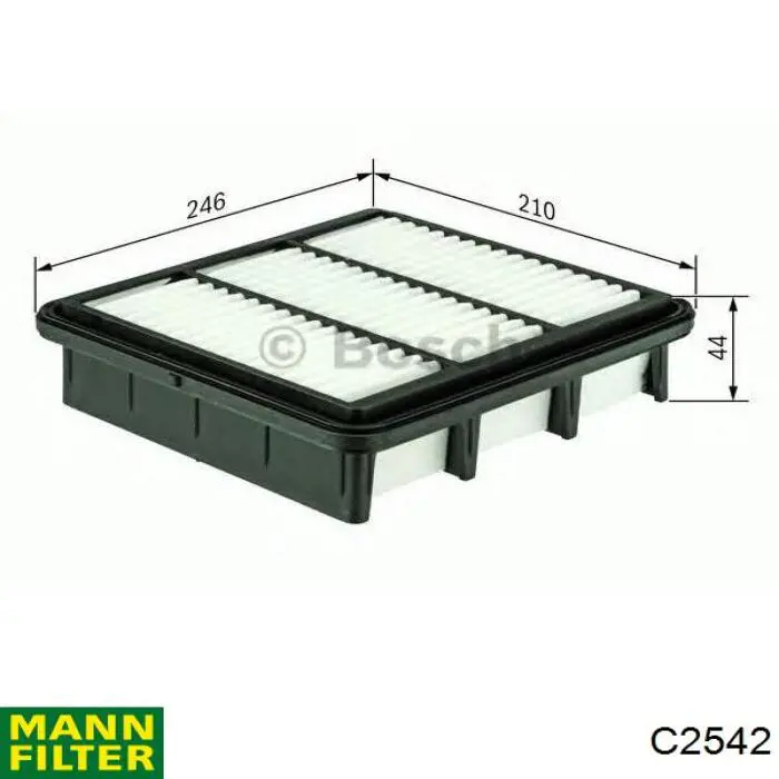 Compre C2542 Mann-Filter Filtro de ar