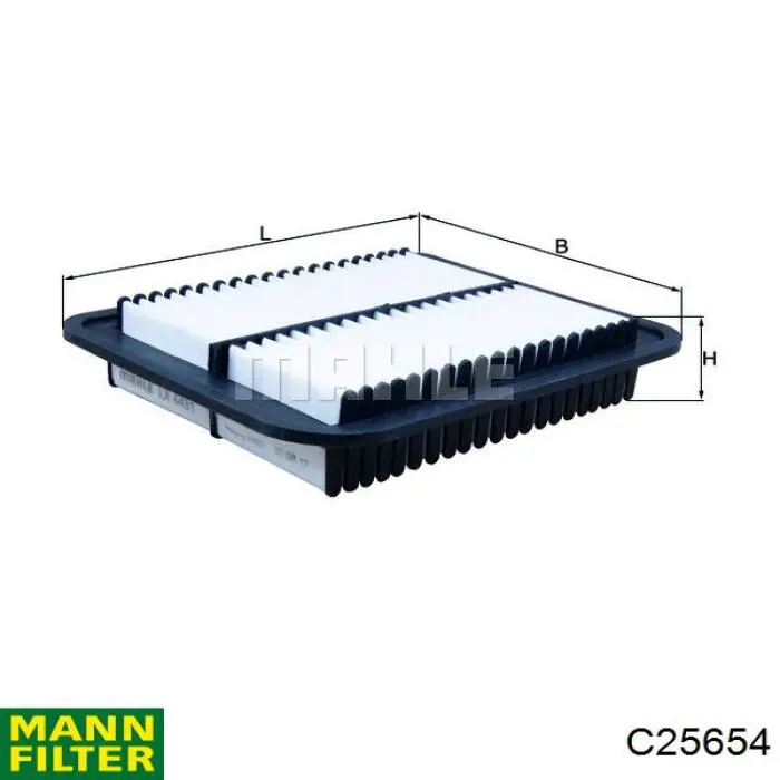 Compre C25654 Mann-Filter Filtro de ar