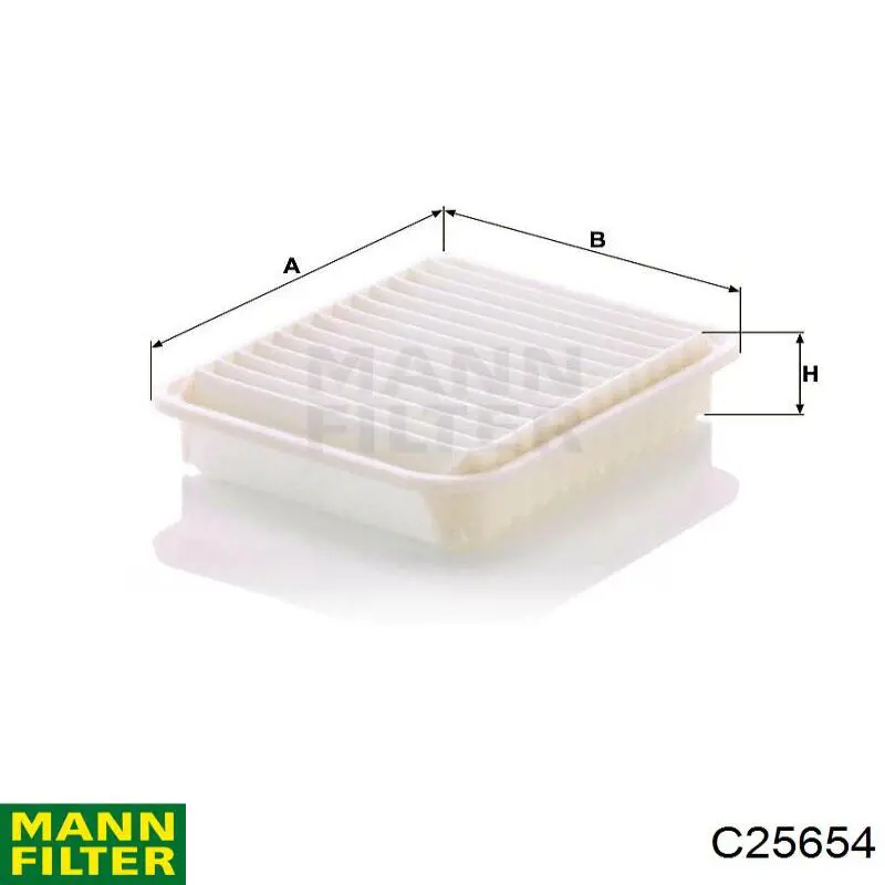 Compre C25654 Mann-Filter Filtro de ar