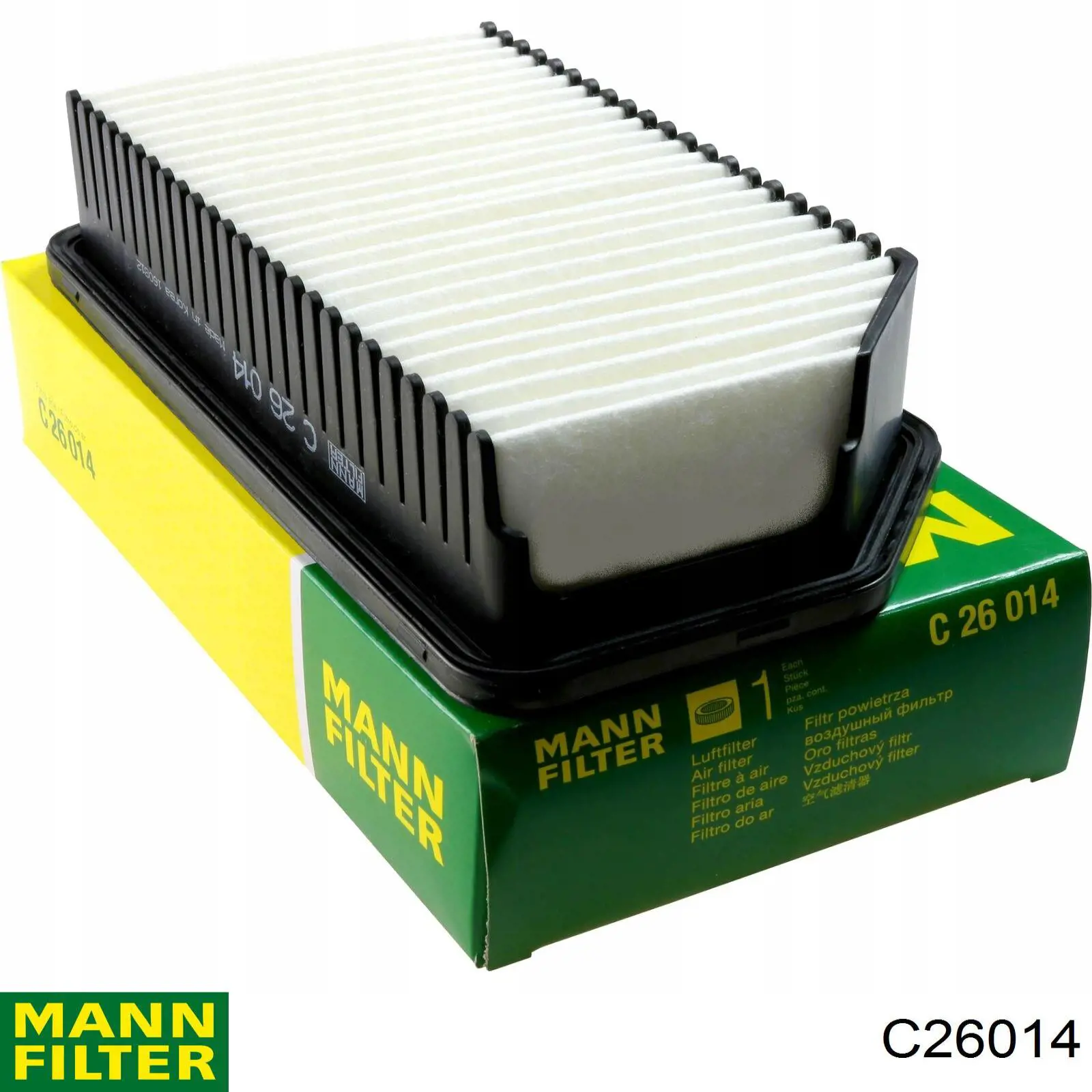 Filtro de ar Mann-Filter C26014 preço, a partir de 11,97 USD