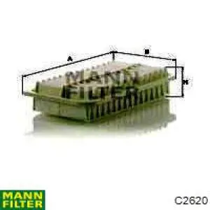Compre C2620 Mann-Filter Filtro de ar