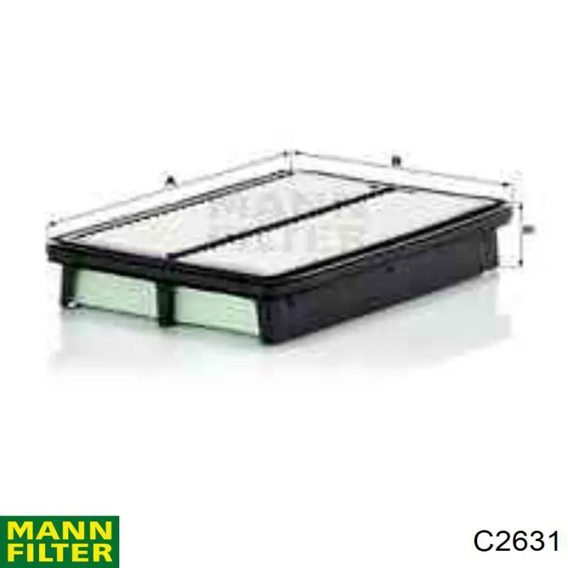 Filtro de ar Mann-Filter C2631 preço, a partir de 11,89 USD