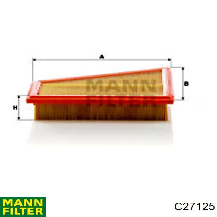 Filtro de ar Mann-Filter C27125 preço, a partir de 19,81 USD