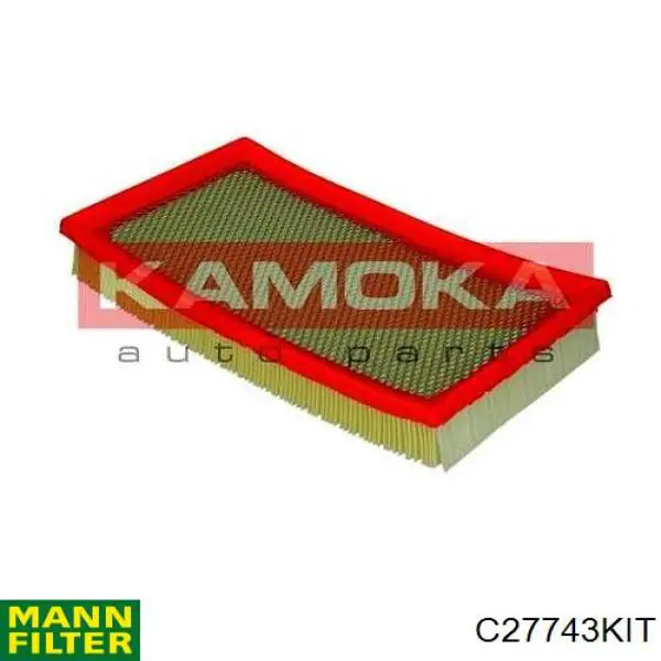 Compre C27743KIT Mann-Filter Filtro de ar