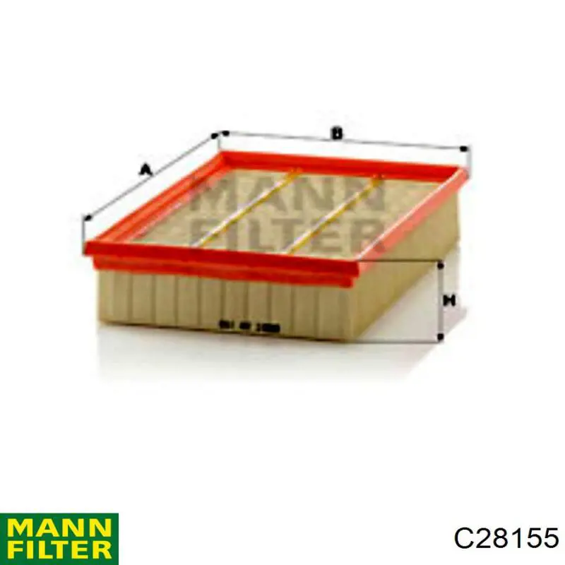 Filtro de ar Mann-Filter C28155 preço, a partir de 12,60 USD