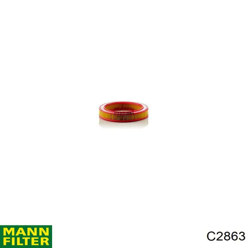 Filtro de ar Mann-Filter C2863 preço, a partir de 7,79 USD