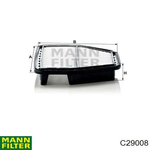 Filtro de ar Mann-Filter C29008 preço, a partir de 14,12 USD