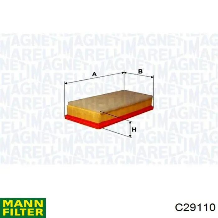 Compre C29110 Mann-Filter Filtro de ar
