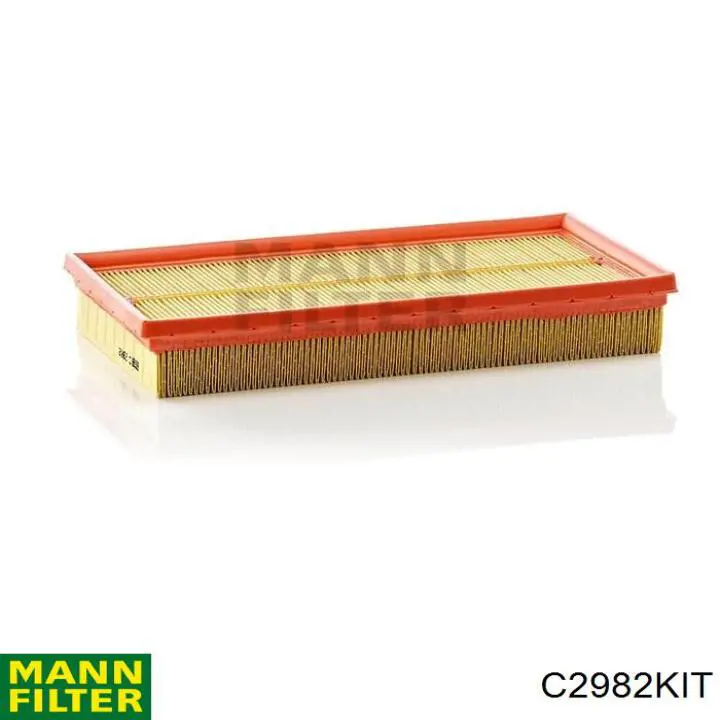 Filtro de ar Mann-Filter C2982KIT preço, a partir de 9,51 USD