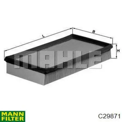 Compre C29871 Mann-Filter Filtro de ar