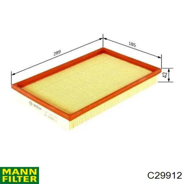 Compre C29912 Mann-Filter Filtro de ar
