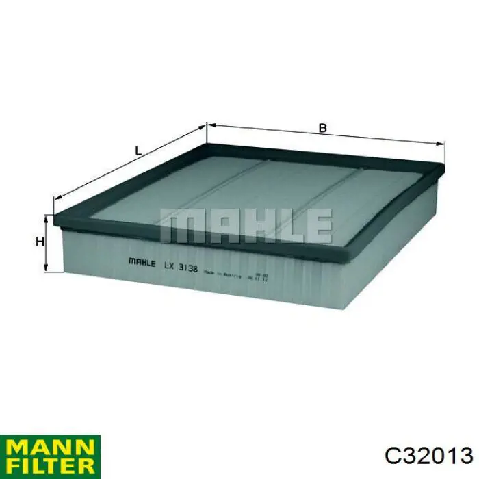Filtro de ar Mann-Filter C32013 preço, a partir de 16,71 USD