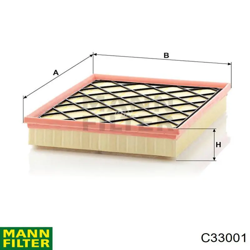 Filtro de ar Mann-Filter C33001 preço, a partir de 17,93 USD