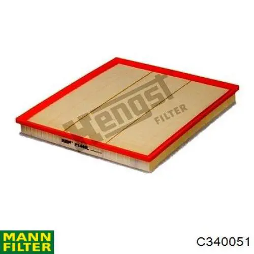 C340051 Mann-Filter Filtro de ar