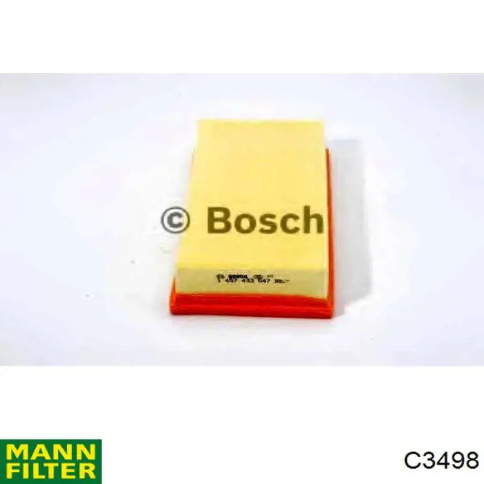 Compre C3498 Mann-Filter Filtro de ar