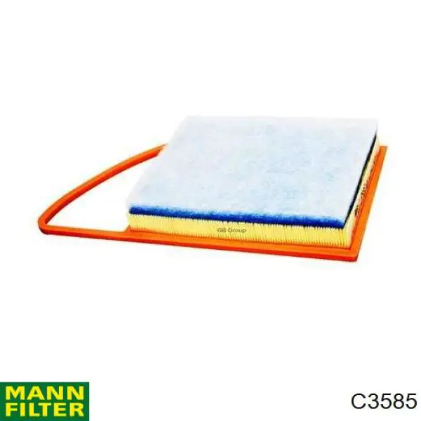 Filtro de ar Mann-Filter C3585 preço, a partir de 12,95 USD