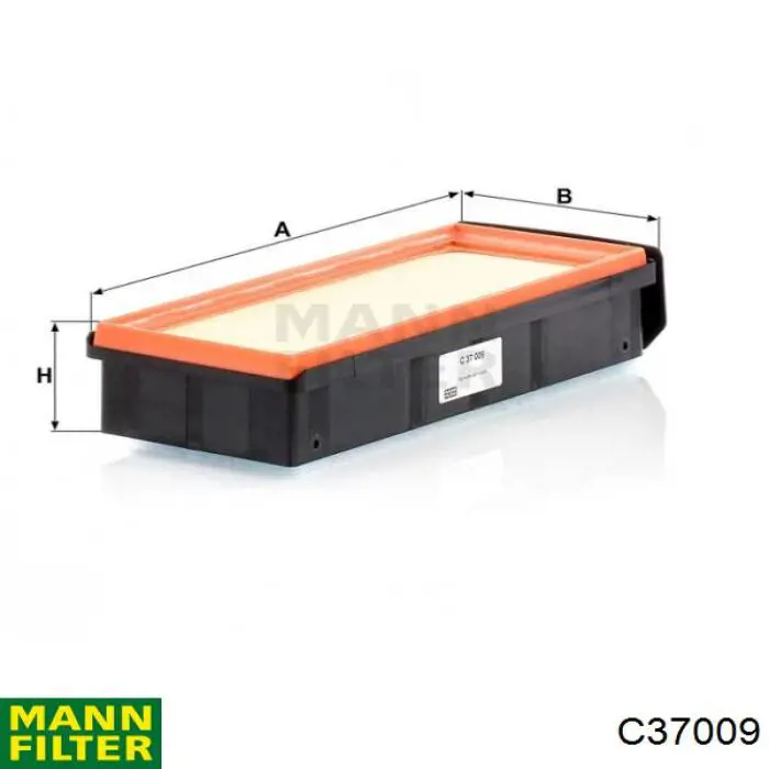 Filtro de ar Mann-Filter C37009 preço, a partir de 33,55 USD