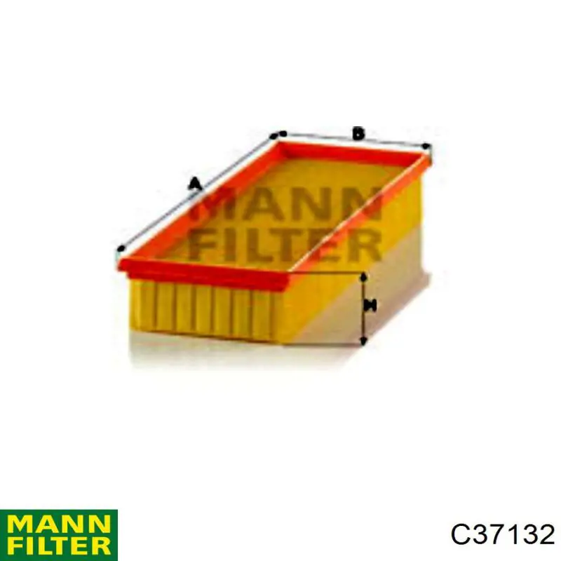 Filtro de ar Mann-Filter C37132 preço, a partir de 9,15 USD