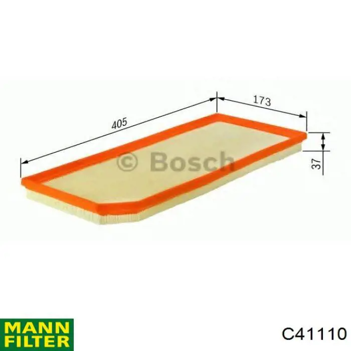 Compre C41110 Mann-Filter Filtro de ar