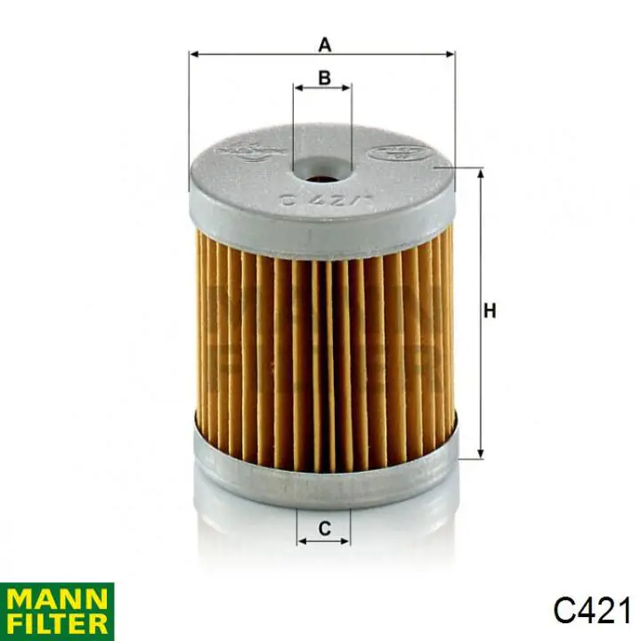 Filtro de ar Mann-Filter C421 preço, a partir de 11,19 USD