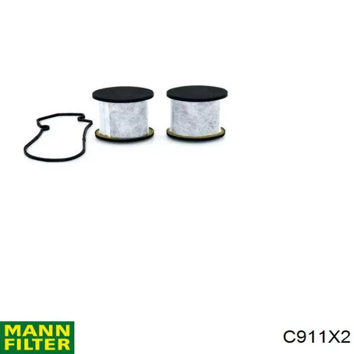 Compre C911X2 Mann-Filter Filtro de ventilação de cárter