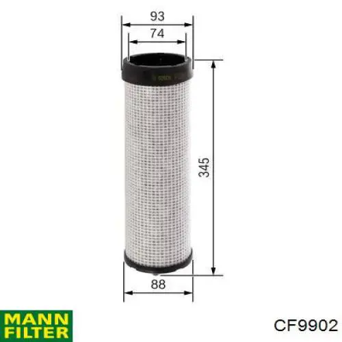 Compre CF9902 Mann-Filter Filtro de ar