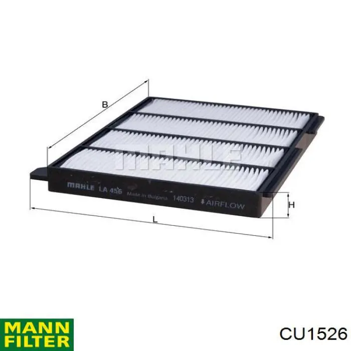 Compre CU1526 Mann-Filter Filtro de salão