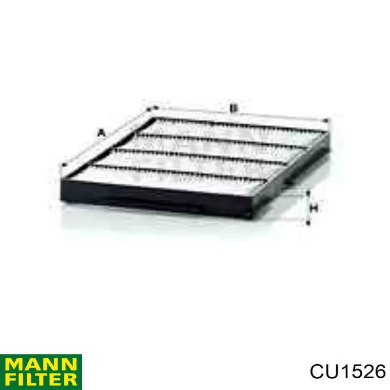 Filtro de salão Mann-Filter CU1526 preço, a partir de 12,78 USD