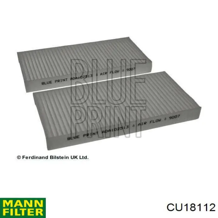 Filtro de salão Mann-Filter CU18112 preço, a partir de 14,16 USD