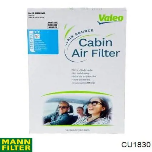 Compre CU1830 Mann-Filter Filtro de salão