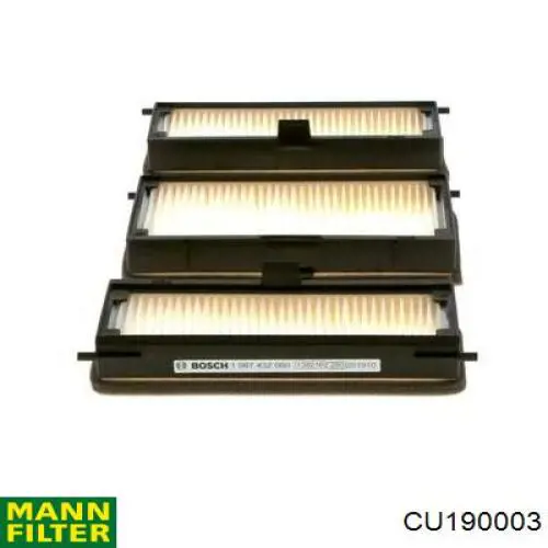 Filtro de salão Mann-Filter CU190003 preço, a partir de 16,27 USD