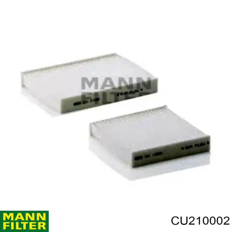Filtro de salão Mann-Filter CU210002 preço, a partir de 13,27 USD