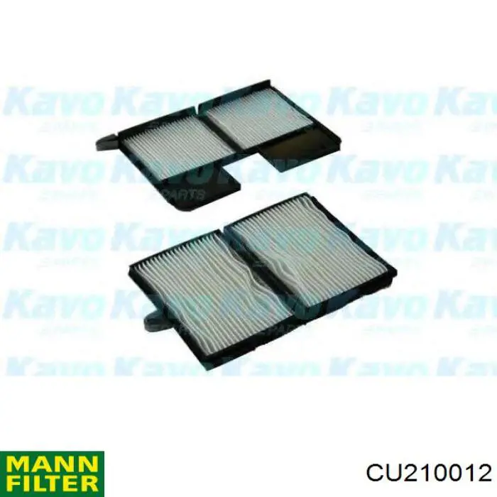 Filtro de salão Mann-Filter CU210012 preço, a partir de 17,28 USD
