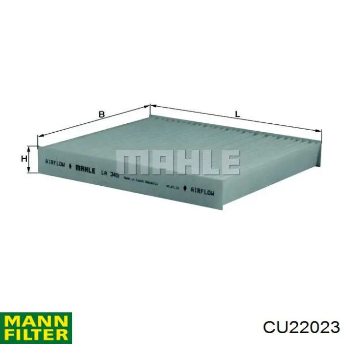 CU22023 Mann-Filter Filtro de salão