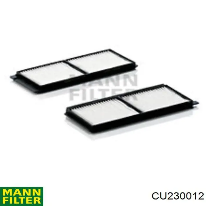 Filtro de salão Mann-Filter CU230012 preço, a partir de 12,62 USD