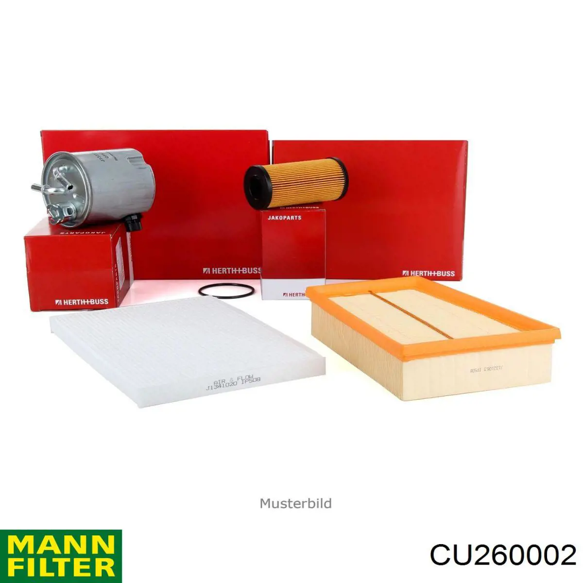Compre CU260002 Mann-Filter Filtro de salão
