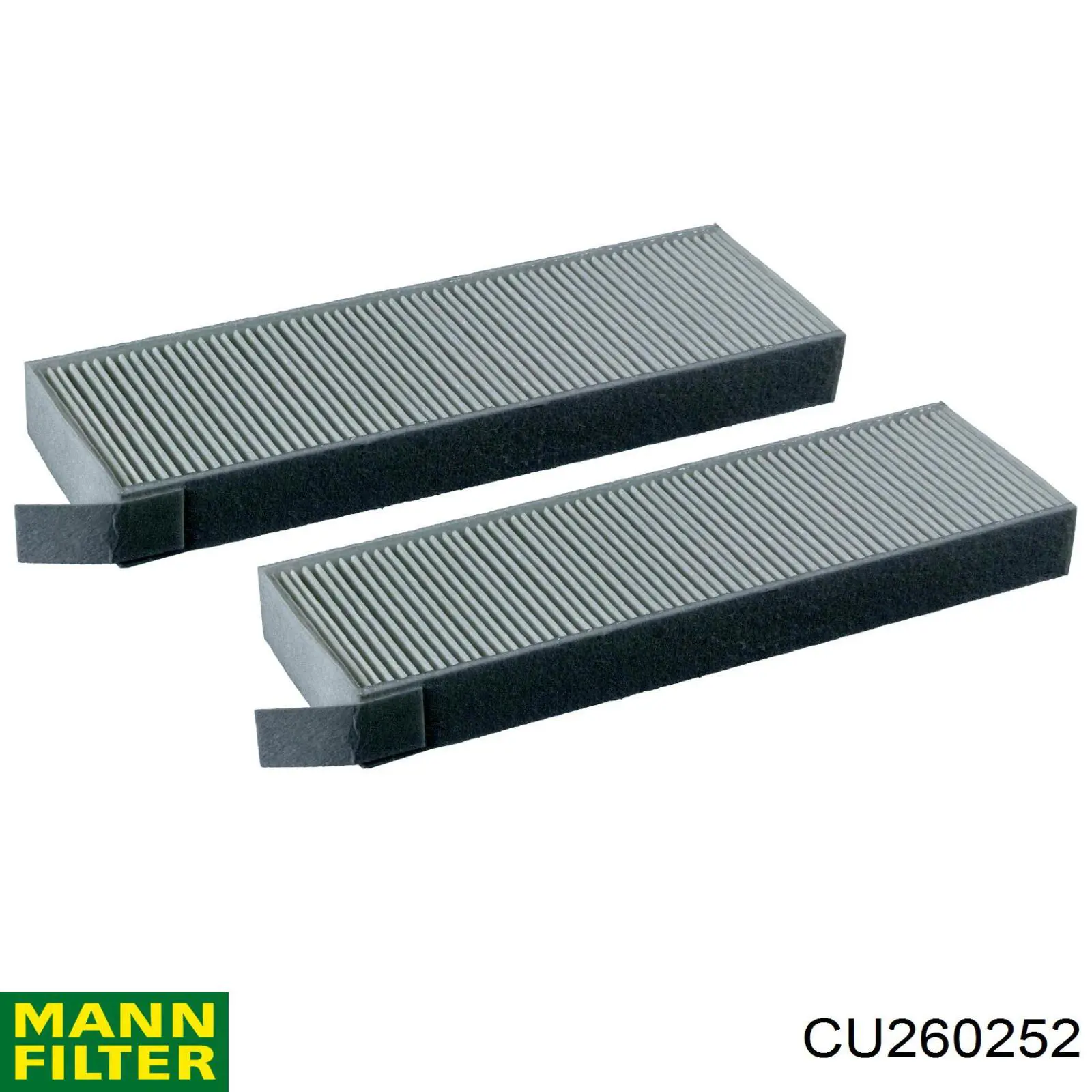 CU260252 Mann-Filter Filtro de salão