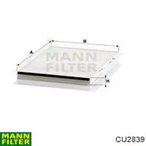 Filtro de salão Mann-Filter CU2839 preço, a partir de 14,54 USD